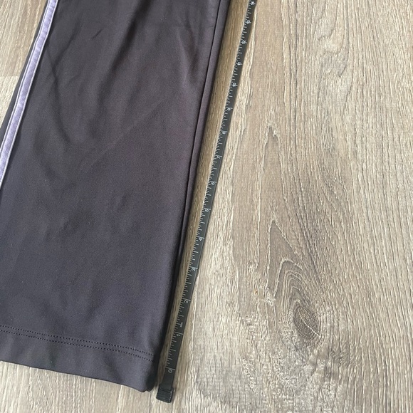 Adidas Climalite Lilac Stripe Girls Small Track Pants - Picture 6 of 7